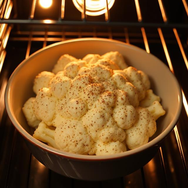 Easy Roasted Ranch Cauliflower