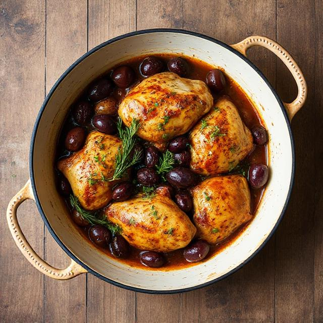 Easy Sicilian Braised Chicken