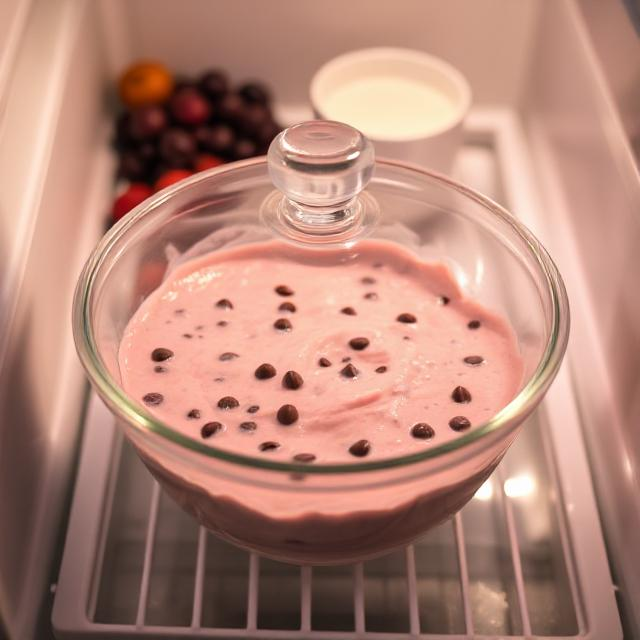 Easy Strawberry Chocolate Chip Cream