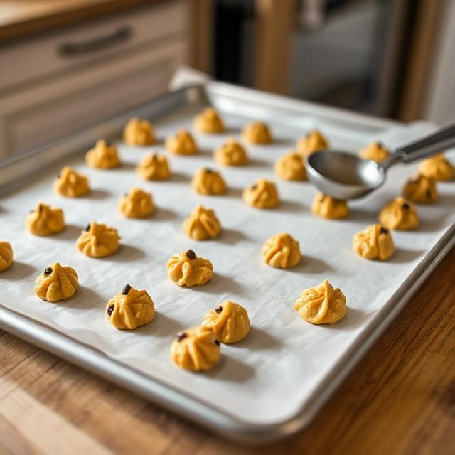 Easy Pumpkin Chocolate Chip Cookies