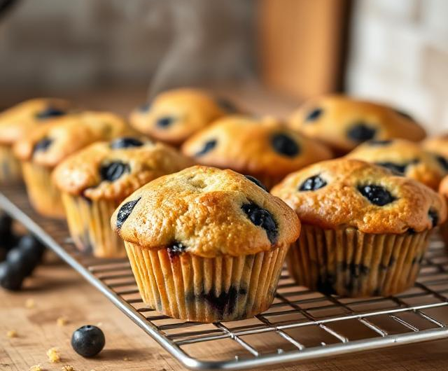 Easy Blueberry Muffins