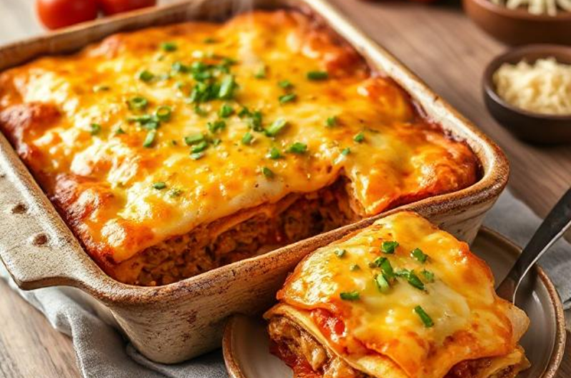 Easy Enchilada Casser-Ole