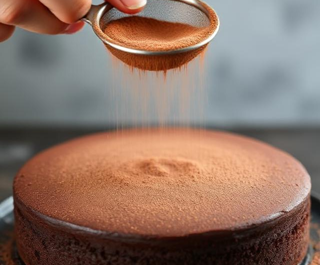 Easy Flourless Chocolate Cake