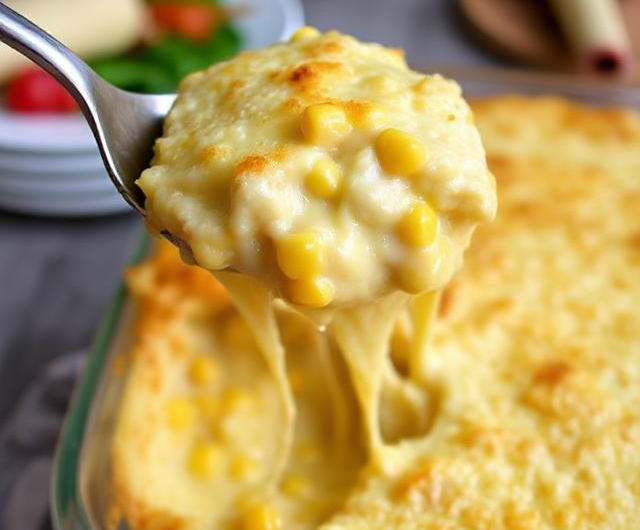 Easy Shoepeg Corn Casserole