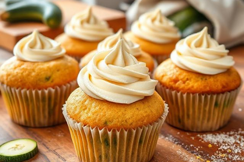 Easy Zucchini Cupcakes