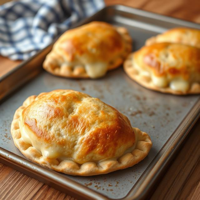 Easy BBQ Chicken Calzones