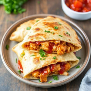 Easy BBQ Chicken Calzones