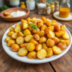 Easy Roasted Baby Potatoes with Honey Mustard