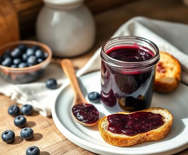 Easy Blueberry Chia Seed Jam