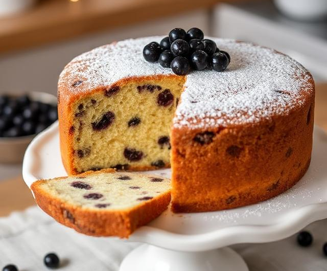 Easy Black Currant Cake