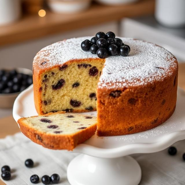 Easy Black Currant Cake