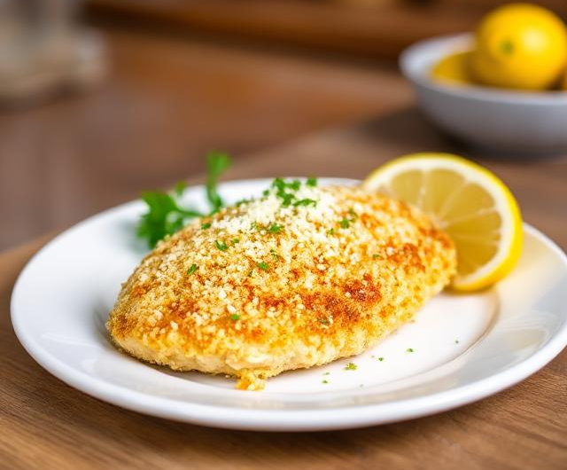 Easy Parmesan Crusted Chicken