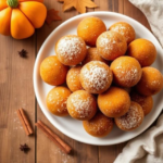 Easy Baked Pumpkin Donut Holes