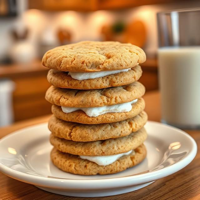 Easy Fluffernutter Cookies