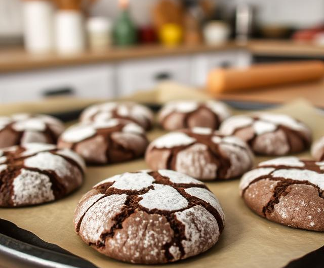 Easy Reese’s Crinkle Cookies Recipe