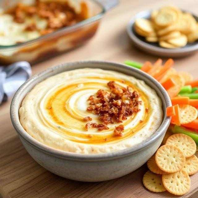 Easy Hot Onion Dip