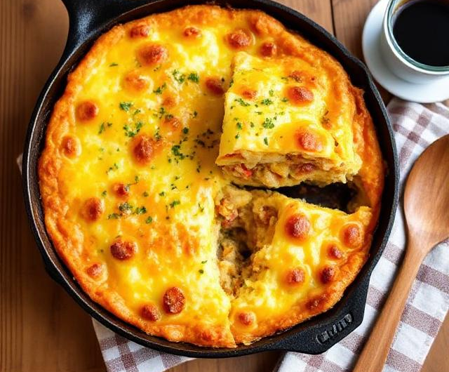 Easy Yeehaw Breakfast Casserole