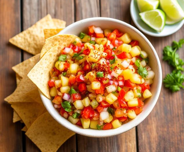 Easy Pineapple Salsa