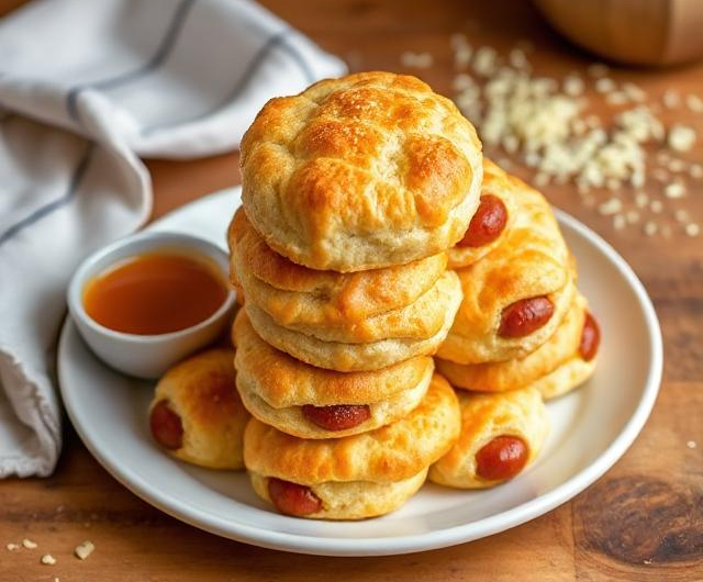 Easy Cheddar Biscuit Little Smokies