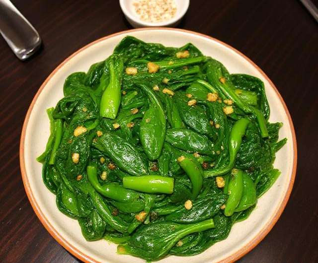 Easy Sautéed Spinach with Garlic