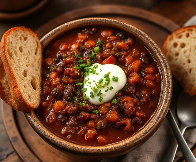 Easy Smoky Chipotle Black Bean Chili