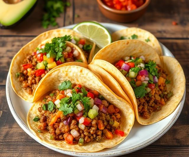 Easy Vegan Lentil Tacos