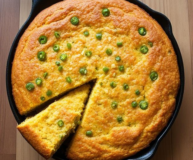 Easy Fiery Jalapeño Cornbread