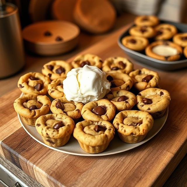 Easy Chocolate Chip Cookie Cups