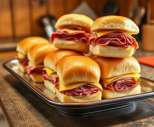 Easy Pastrami Sliders