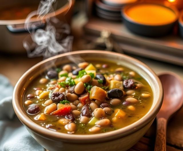 Easy Black-Eyed Pea Soup