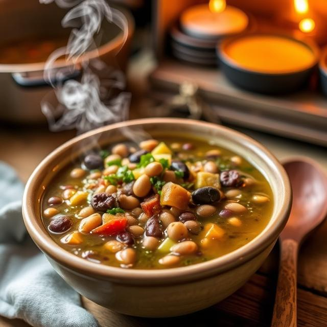 Easy Black-Eyed Pea Soup