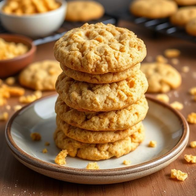 Easy Cornflake Cookies