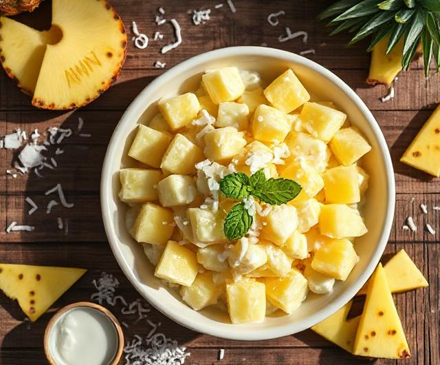 Easy Creamy Pineapple Salad