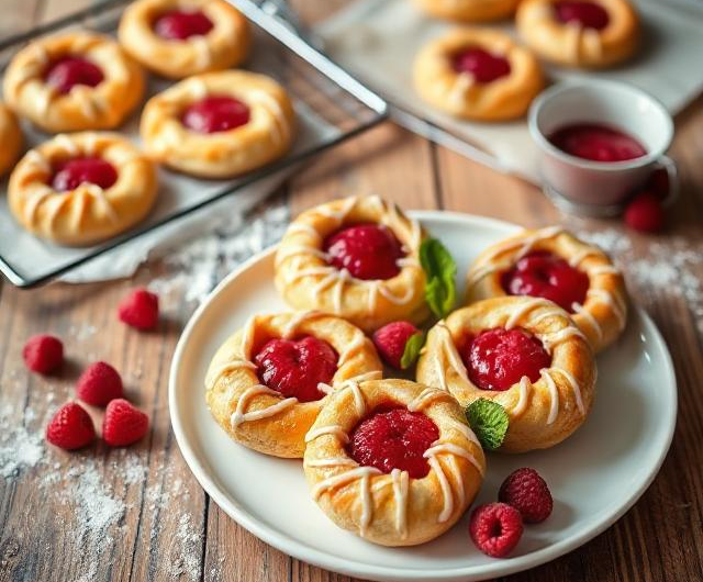 Easy Raspberry Danish