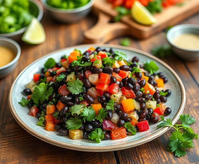 Easy Black Bean Salad