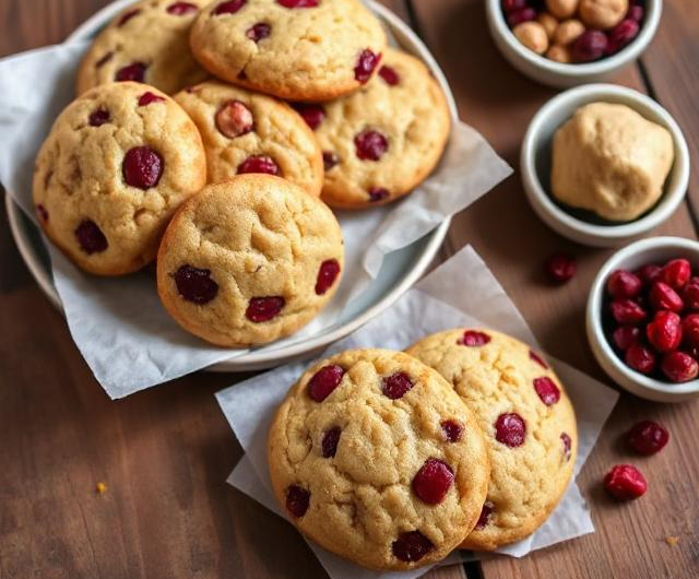 Easy Cranberry Orange Cookies