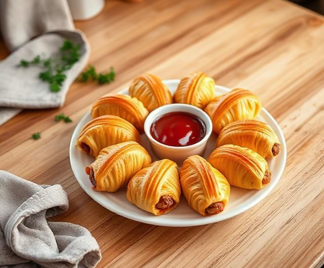 Easy Crescent Sausage Rolls