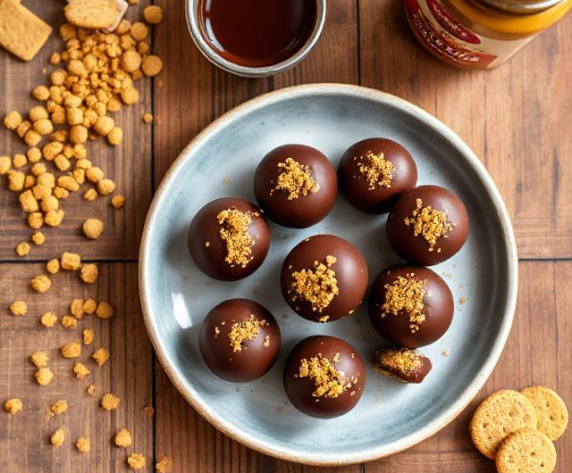 Easy Biscoff Truffles