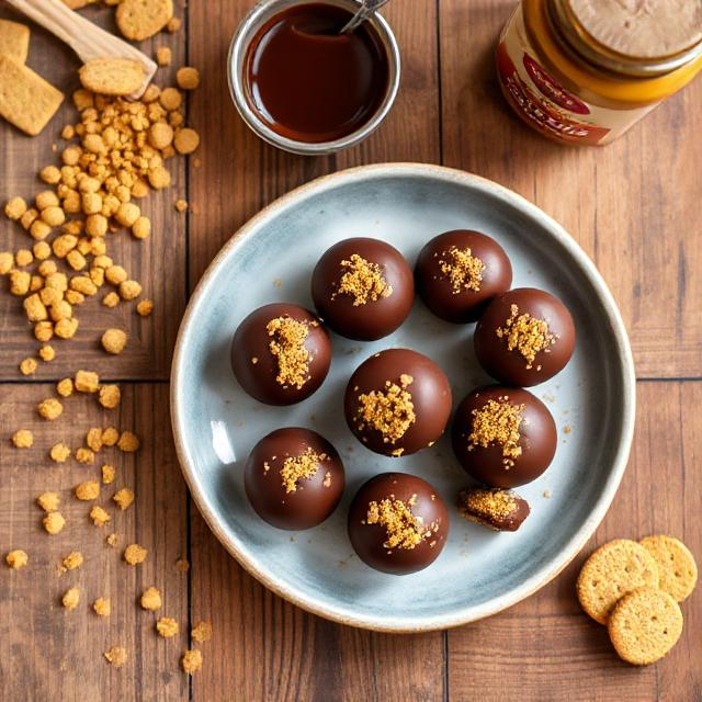 Easy Biscoff Truffles