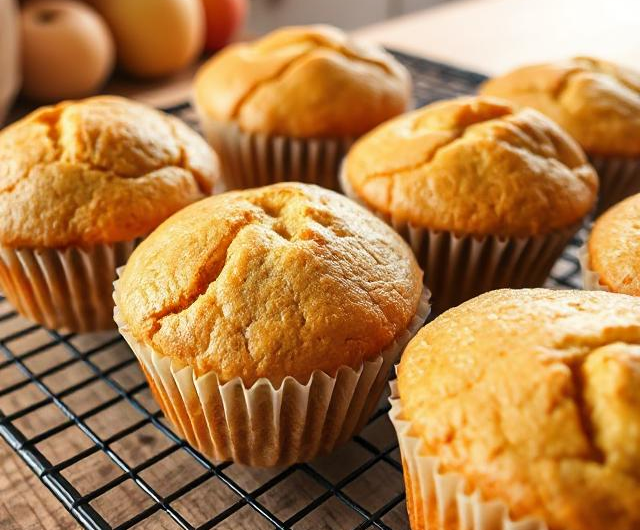 Easy Applesauce Muffins Recipe