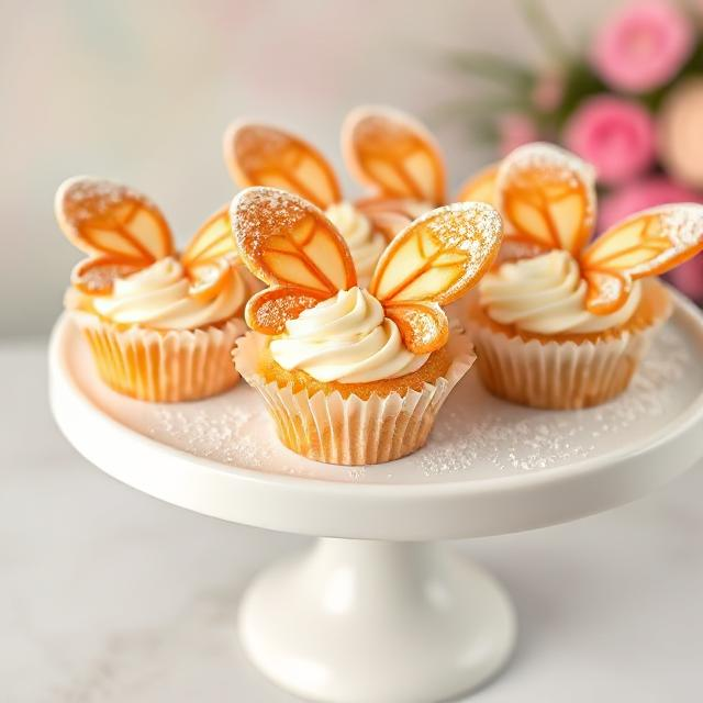 Easy Pretty Little Butterfly Cakes