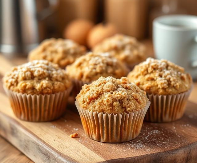 Easy Coffee Cake Muffins