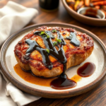 Easy Balsamic Glazed Pork Chops