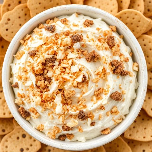 Easy Samoa Cheesecake Dip