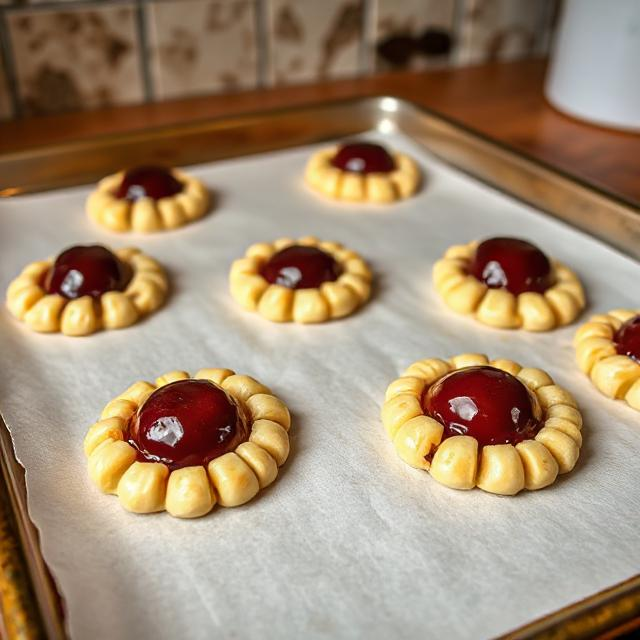 Easy Mini Cherry Pastries with Cream Cheese