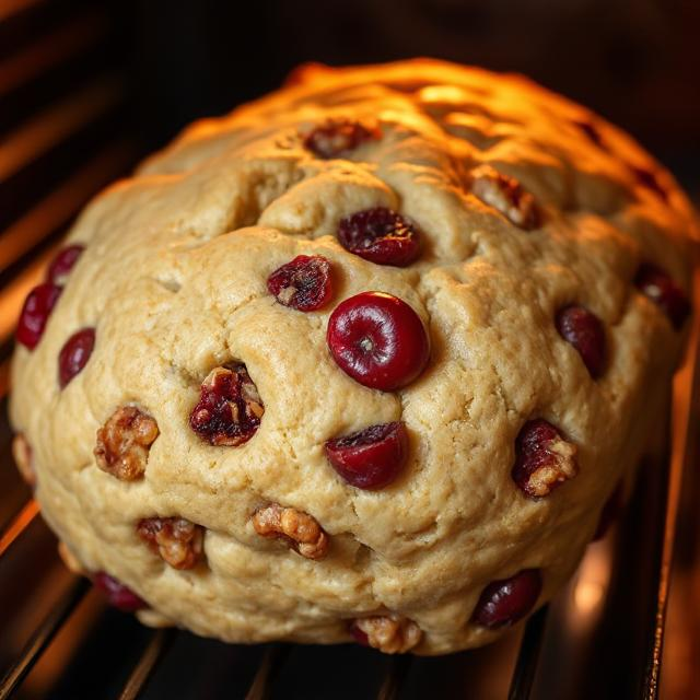 Easy Cranberry Walnut Bread