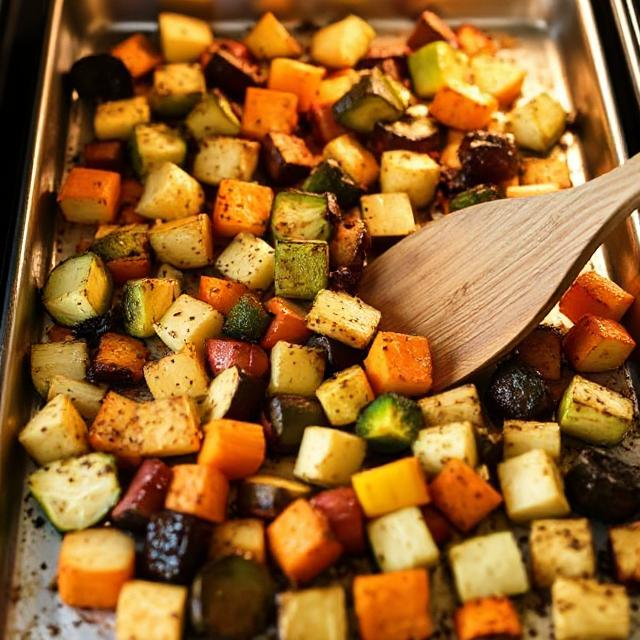 Easy Roasted Fall Vegetables