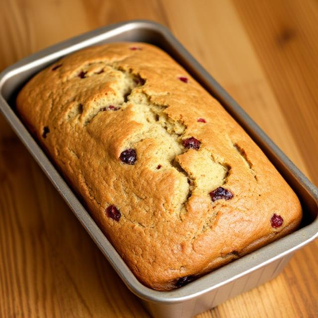 Easy Cranberry Walnut Bread