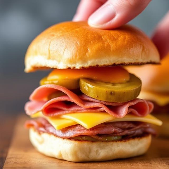 Easy Pastrami Sliders