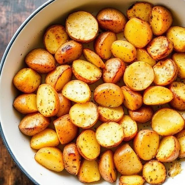 Easy Greek Lemon Potatoes